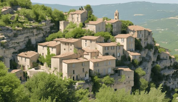 Un village abandonné à vendre en Ardèche avec un fort potentiel